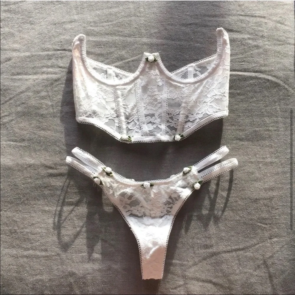 For Love & Lemons Violeta Lace Corset - Picture 4 of 9